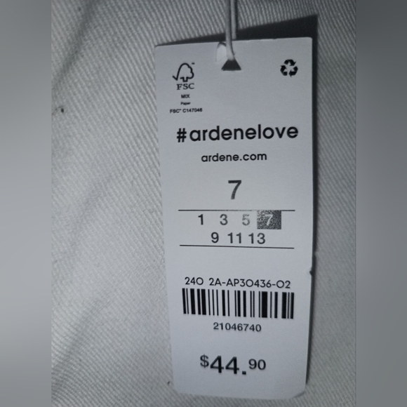 Ardene High Waisted Wide Leg Jeans - Picture 2 of 4